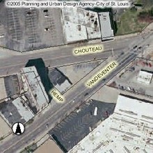 4014 Chouteau Ave, Saint Louis, MO - VISTA AÉREA  vista de mapa