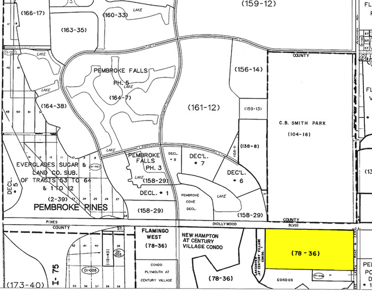 100-352 S Flamingo Rd, Pembroke Pines, FL en alquiler - Plano de solar - Imagen 2 de 23