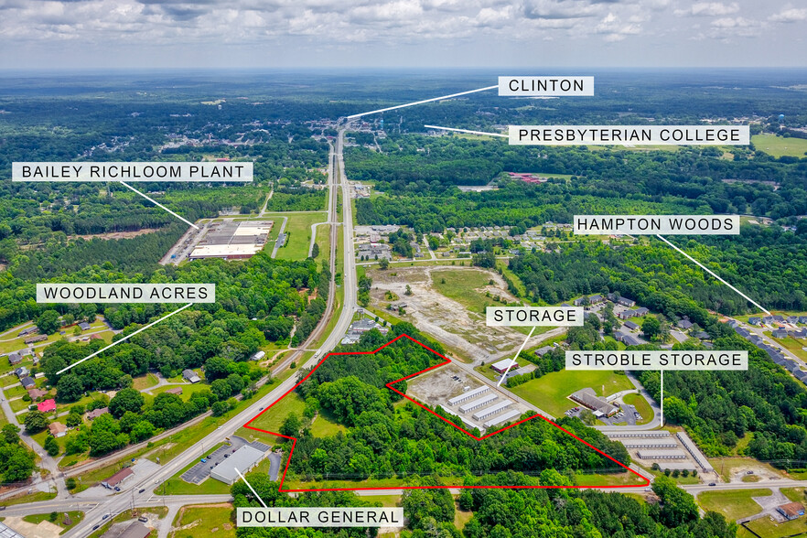 Highway 76 E, Clinton, SC en venta - Foto del edificio - Imagen 1 de 4