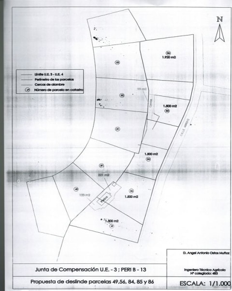 Terreno en Córdoba en venta Plano del sitio- Imagen 1 de 2