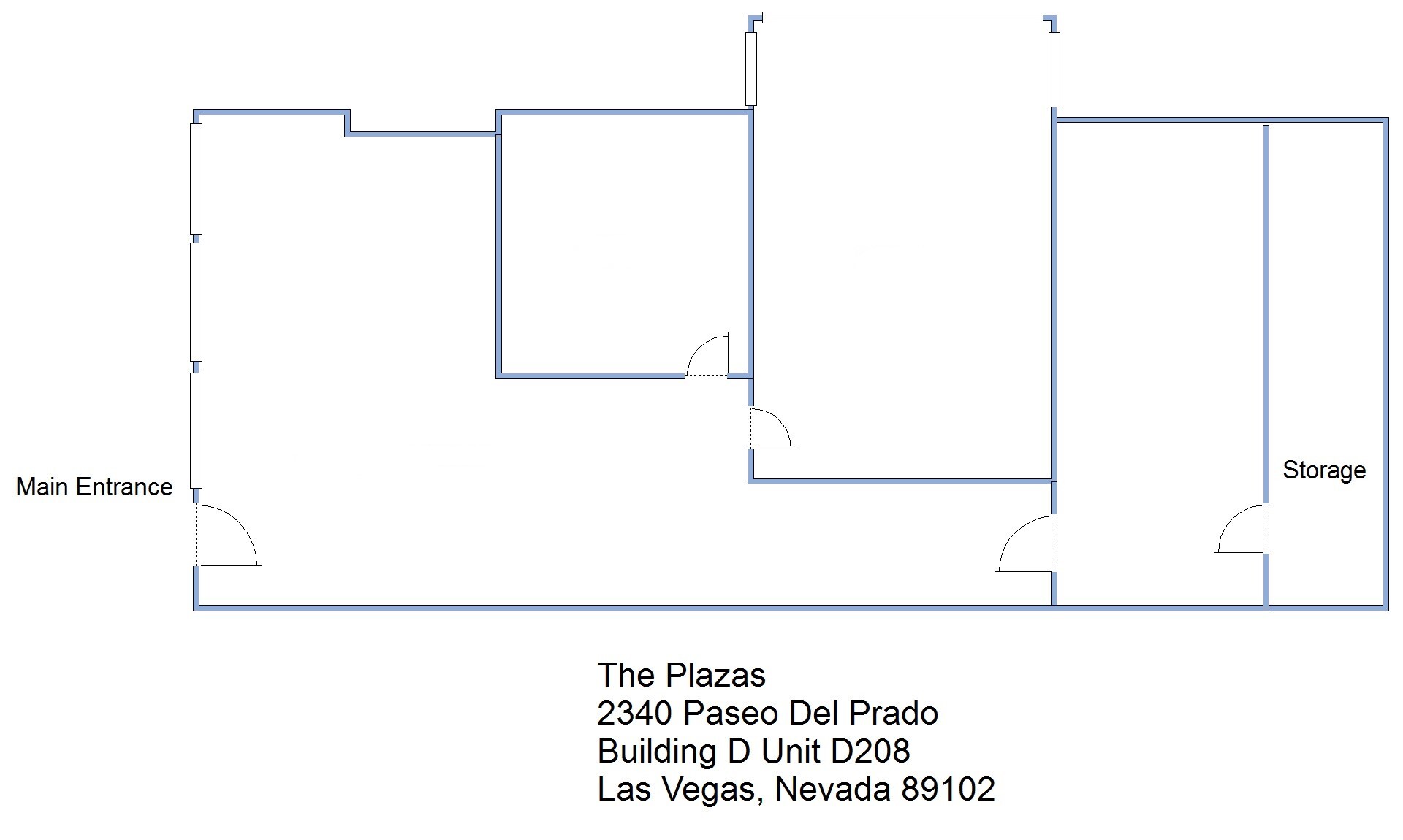 2310 Paseo Del Prado, Las Vegas, NV en alquiler Foto del edificio- Imagen 1 de 1