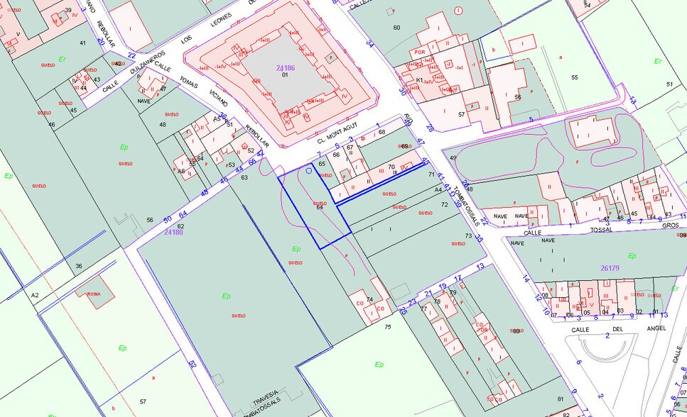 Castelló de la Plana, CASTELLÓN DE LA PLANA, Castellón en venta - Plano de la planta - Imagen 1 de 7