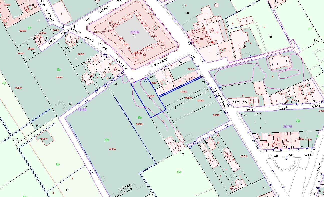 Castelló de la Plana, CASTELLÓN DE LA PLANA, Castellón en venta Plano de la planta- Imagen 1 de 8