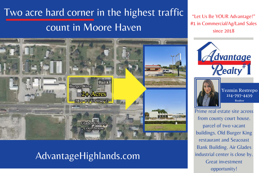 599 US 27 hwy, Moore Haven, FL en venta - Foto del edificio - Imagen 1 de 4