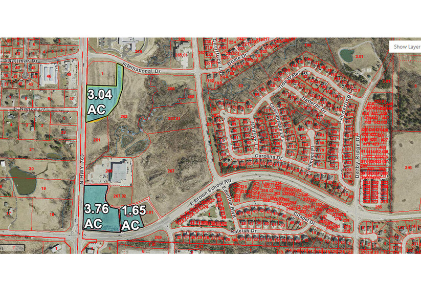 Rangeline, Columbia, MO en venta - Vista aérea - Imagen 1 de 2