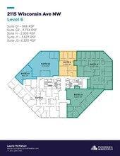 2115 Wisconsin Ave NW, Washington, DC en alquiler Plano de la planta- Imagen 1 de 1