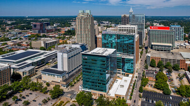 555 Fayetteville St, Raleigh, NC - VISTA AÉREA  vista de mapa