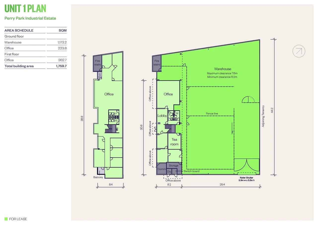 33 Maddox St, Alexandria en alquiler Plano de la planta- Imagen 1 de 2