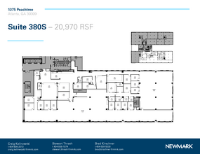 1375 Peachtree St NE, Atlanta, GA en alquiler Plano de la planta- Imagen 1 de 1