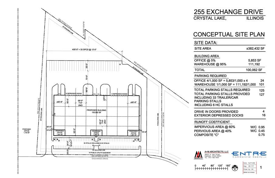 255 Exchange, Crystal Lake, IL en venta - Plano de la planta - Imagen 3 de 4