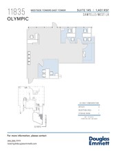 11845 W Olympic Blvd, Los Angeles, CA en alquiler Plano de la planta- Imagen 1 de 1