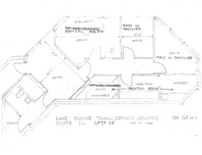 4601 Lake Boone Trl, Raleigh, NC en alquiler Plano de la planta- Imagen 1 de 1