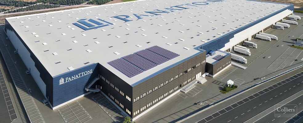 Nave en Alzira, Valencia en alquiler - Vista aérea - Imagen 3 de 3