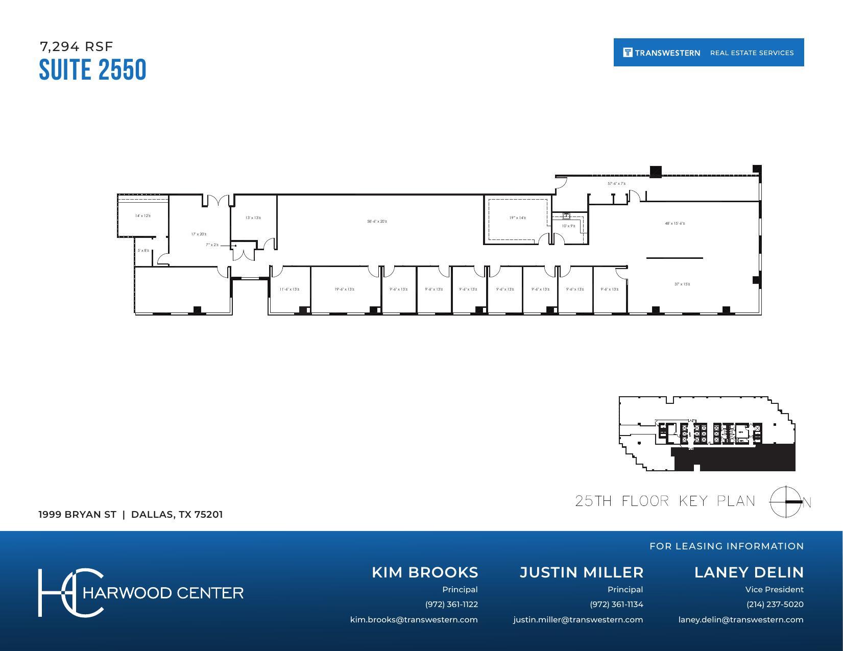 1999 Bryan St, Dallas, TX en alquiler Plano de la planta- Imagen 1 de 1