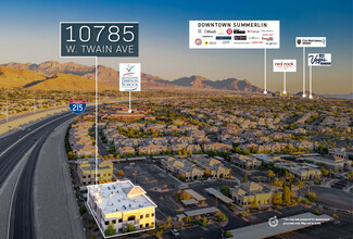 10785 W Twain Ave, Las Vegas, NV - VISTA AÉREA  vista de mapa