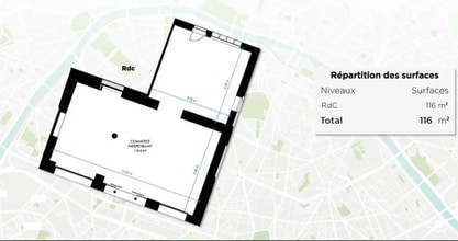 108 Boulevard Haussmann, Paris en alquiler Plano del sitio- Imagen 2 de 2