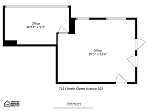 7161 N Cicero Ave, Lincolnwood, IL en alquiler Plano de la planta- Imagen 2 de 2