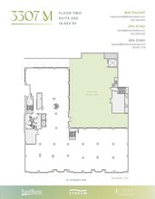 3307 M St NW, Washington, DC en alquiler Plano de la planta- Imagen 2 de 8