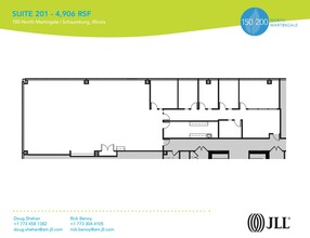 150 N Martingale Rd, Schaumburg, IL en alquiler Plano de la planta- Imagen 1 de 1