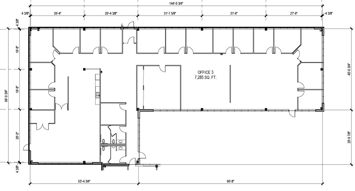 6190-6200 Enterprise Ct, Dublin, OH en alquiler Plano de la planta- Imagen 1 de 1