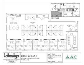 8020 Arco Corporate Dr, Raleigh, NC en alquiler Plano del sitio- Imagen 2 de 3