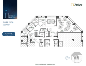 311 S Wacker Dr, Chicago, IL en alquiler Plano de la planta- Imagen 1 de 1