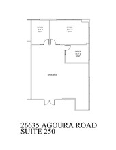 26635-26637 W Agoura Rd, Calabasas, CA en alquiler Plano del sitio- Imagen 1 de 1