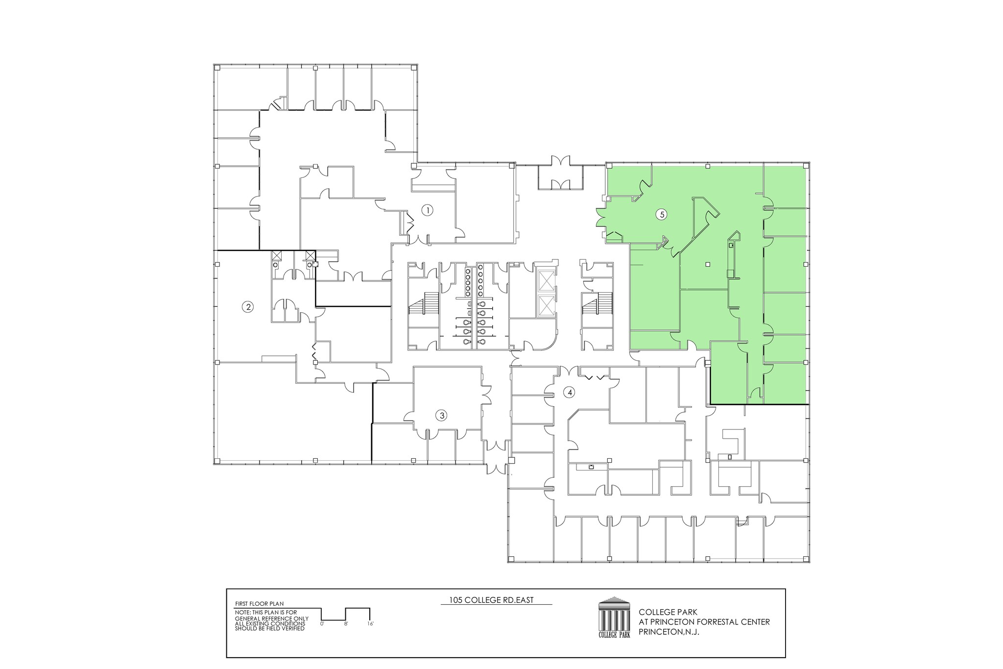 4 Research Way, Princeton, NJ en alquiler Plano de la planta- Imagen 1 de 1