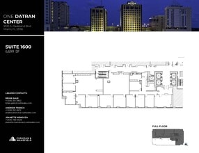 9130 S Dadeland Blvd, Miami, FL en alquiler Plano de la planta- Imagen 1 de 1