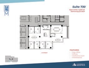 2445 M St NW, Washington, DC en alquiler Plano de la planta- Imagen 1 de 1
