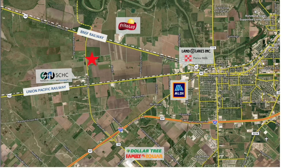 Spur 10 and Robinowitz rd, Rosenberg, TX en venta - Foto principal - Imagen 1 de 1