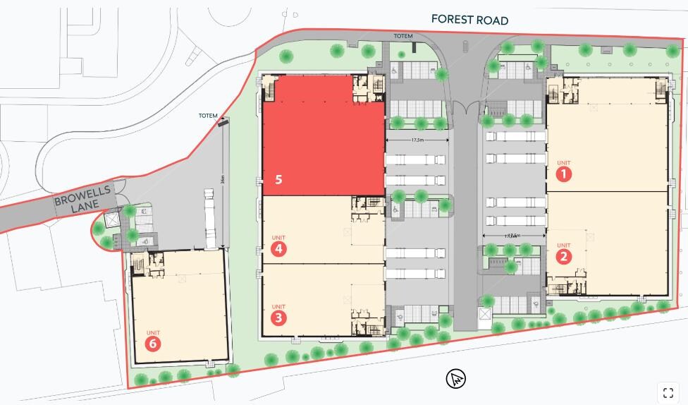 Forest Road, Feltham en alquiler - Plano del sitio - Imagen 3 de 3