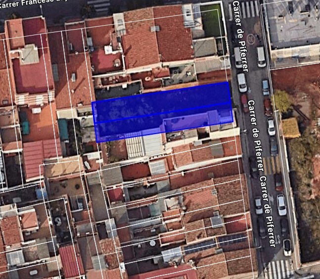 Carrer de Piferrer, 51, Sabadell, Barcelona en venta - Plano de solar - Imagen 3 de 3