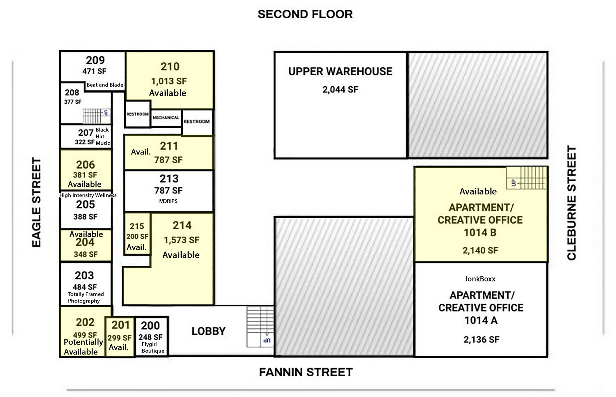 4104-4118 Fannin St, Houston, TX en alquiler Plano del sitio- Imagen 1 de 30