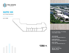 300 Tri State International, Lincolnshire, IL en alquiler Plano de la planta- Imagen 1 de 1