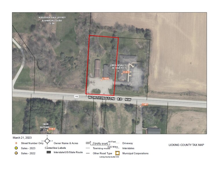 11906 Worthington Rd NW, Pataskala, OH en alquiler - Plano del sitio - Imagen 1 de 3