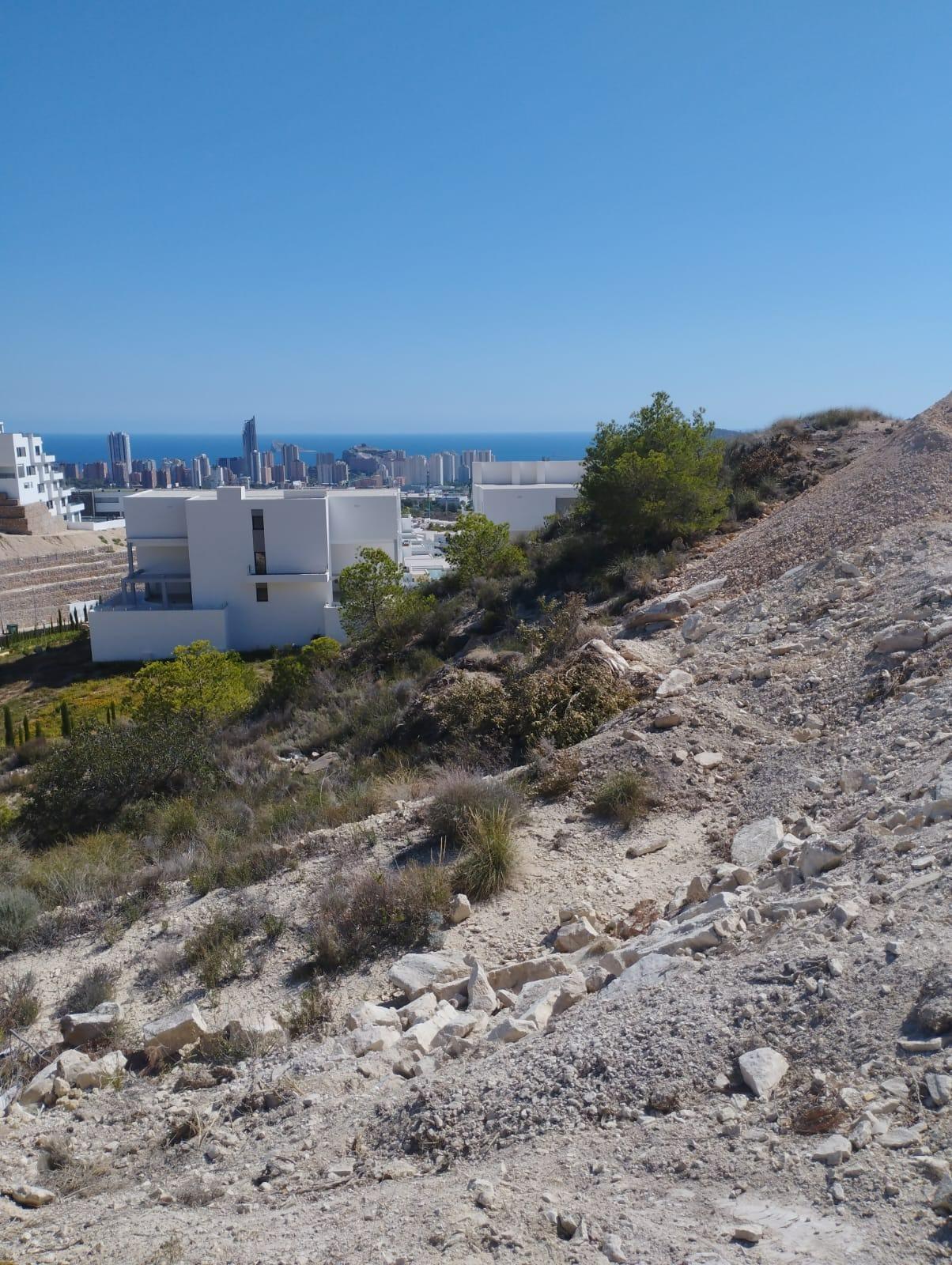 Terreno en Finestrat, Alicante en venta Vista aérea- Imagen 1 de 6