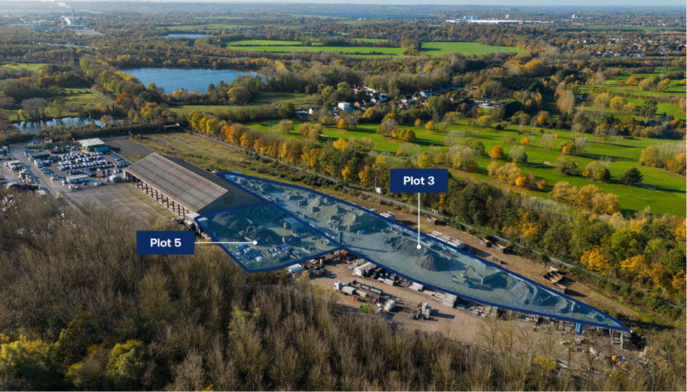 Plots 3-7 Link Park Heathrow Thorney Mill Road park, West Drayton en alquiler - Vista aérea - Imagen 3 de 20