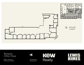 6855 S Havana St, Centennial, CO en alquiler Plano del sitio- Imagen 2 de 7