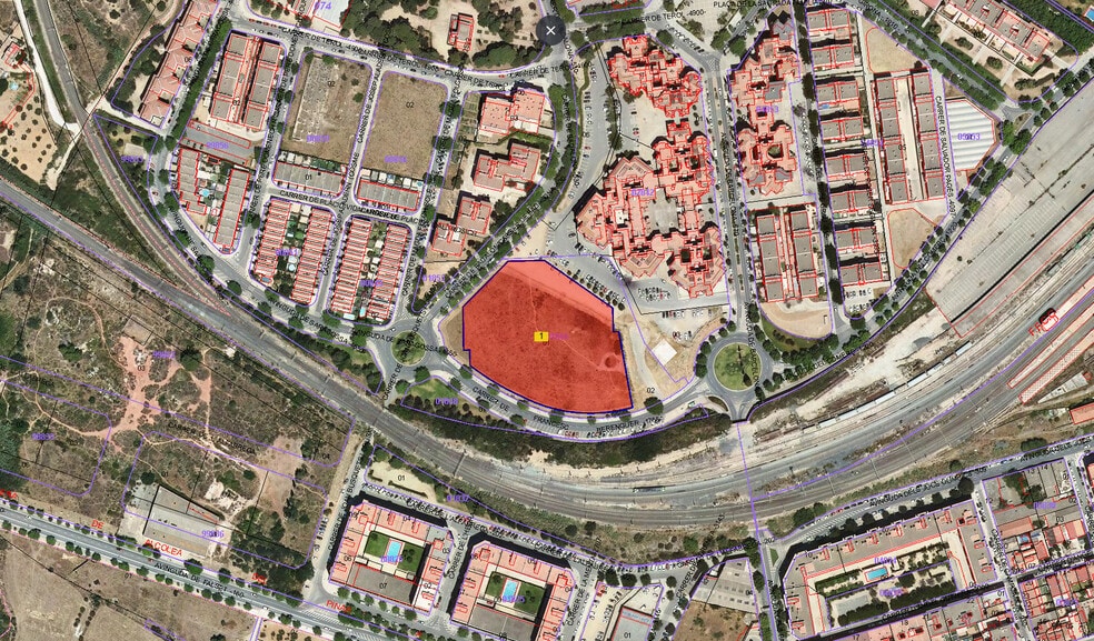 Terreno en Reus, Tarragona en venta - Plano de solar - Imagen 1 de 4