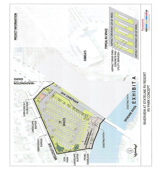 Swc Of Wellesley Avenue & Appleway Ave, Otis Orchards, WA en venta - Plano del sitio - Imagen 2 de 2