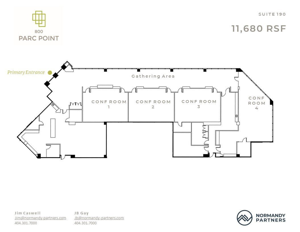 800 Parc Pt, Alpharetta, GA en alquiler Plano de la planta- Imagen 1 de 6