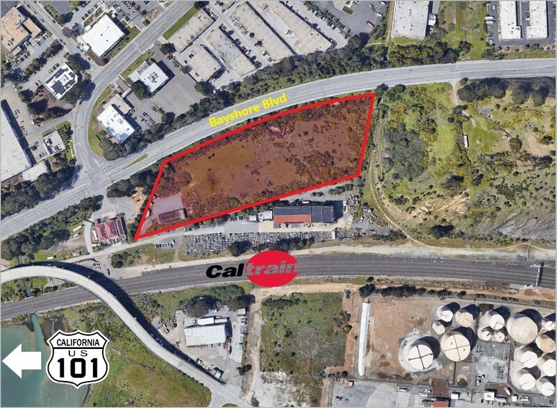 3435 Bayshore Blvd, Brisbane, CA en alquiler - Foto del edificio - Imagen 2 de 2