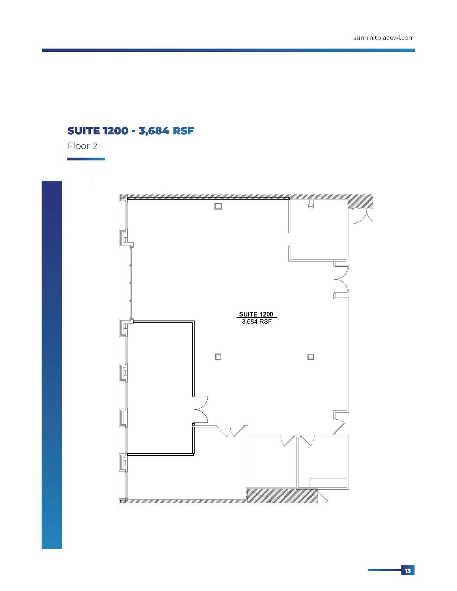 6737 W Washington St, West Allis, WI en alquiler Plano de la planta- Imagen 1 de 1