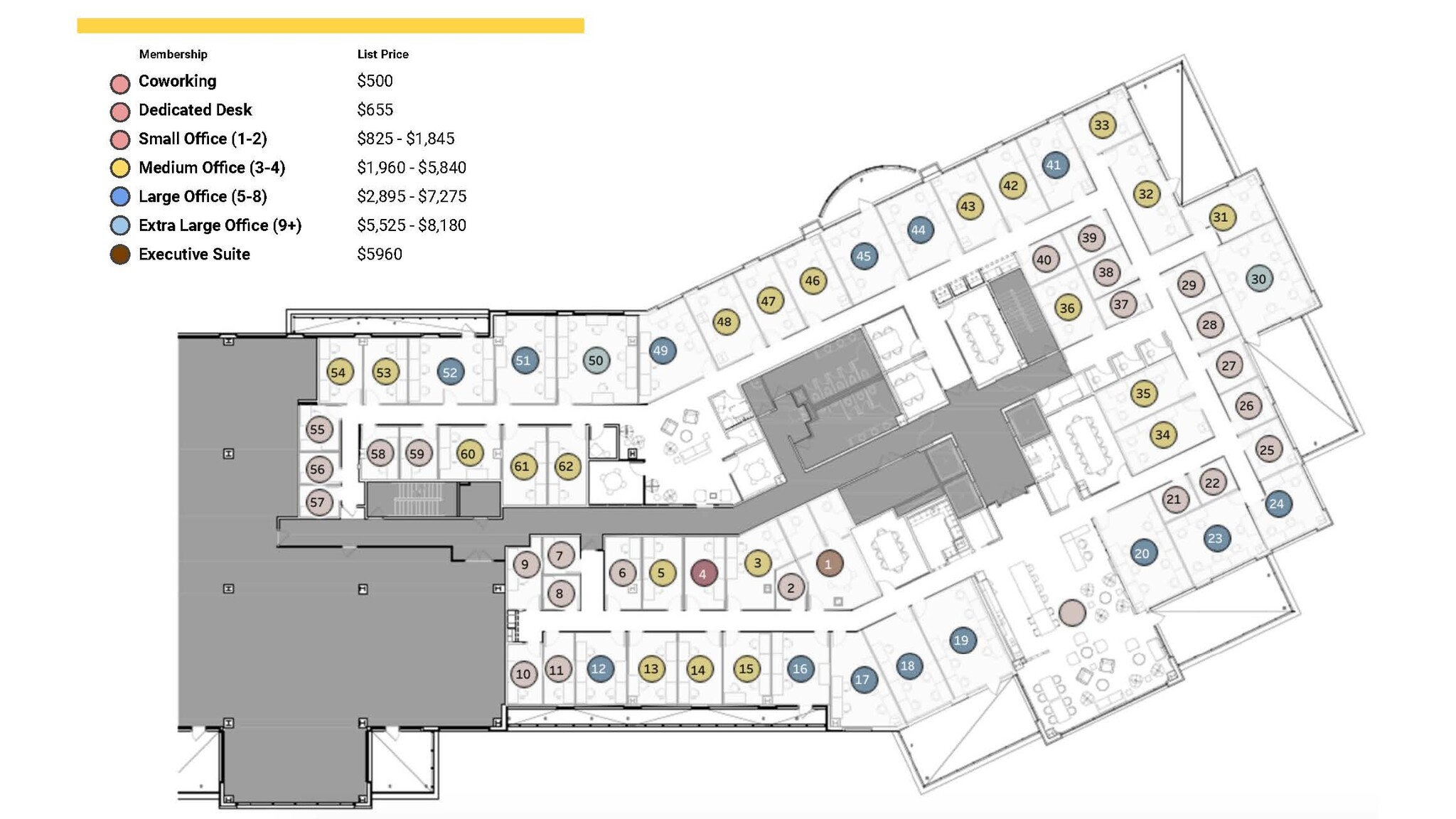 4250 N Drinkwater Blvd, Scottsdale, AZ en alquiler Plano de la planta- Imagen 1 de 1