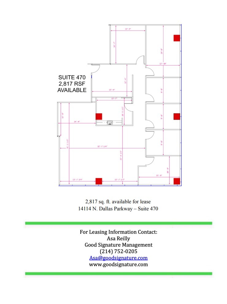 14110 N Dallas Pky, Dallas, TX en alquiler Plano de la planta- Imagen 1 de 1