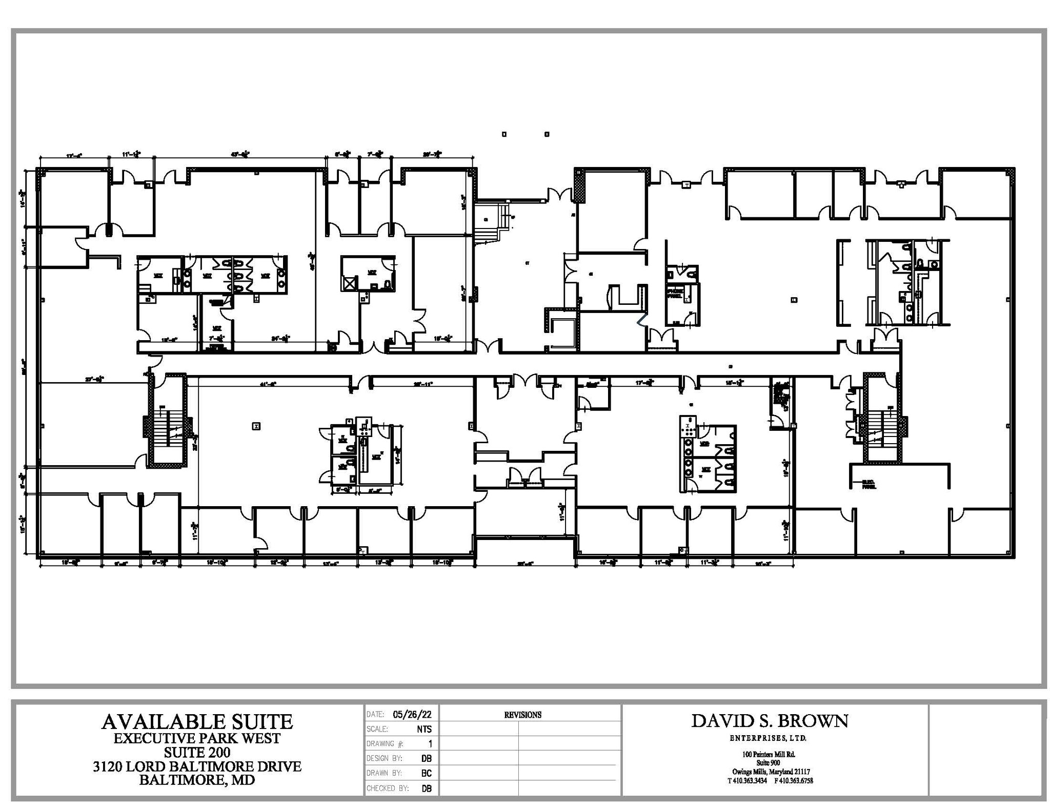 3100 Lord Baltimore Dr, Windsor Mill, MD en alquiler Plano de la planta- Imagen 1 de 1