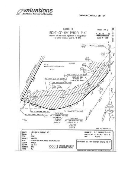 8000 E Castleton Rd, Indianapolis, IN en venta - Plano del sitio - Imagen 2 de 3