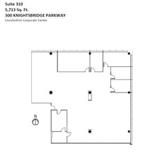 1 Overlook Pt, Lincolnshire, IL en alquiler Plano de la planta- Imagen 1 de 1