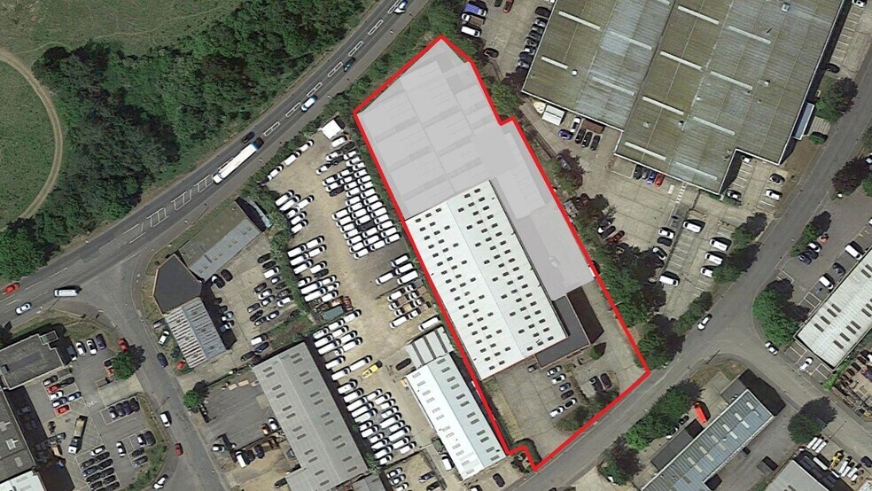 6 Blackstone Rd, Huntingdon en venta - Vista aérea - Imagen 3 de 6